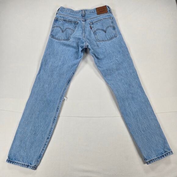 Levi's Premium High Rise Wedgie Icon Ankle Distressed Jeans Women's Size 26 - Picture 8 of 8